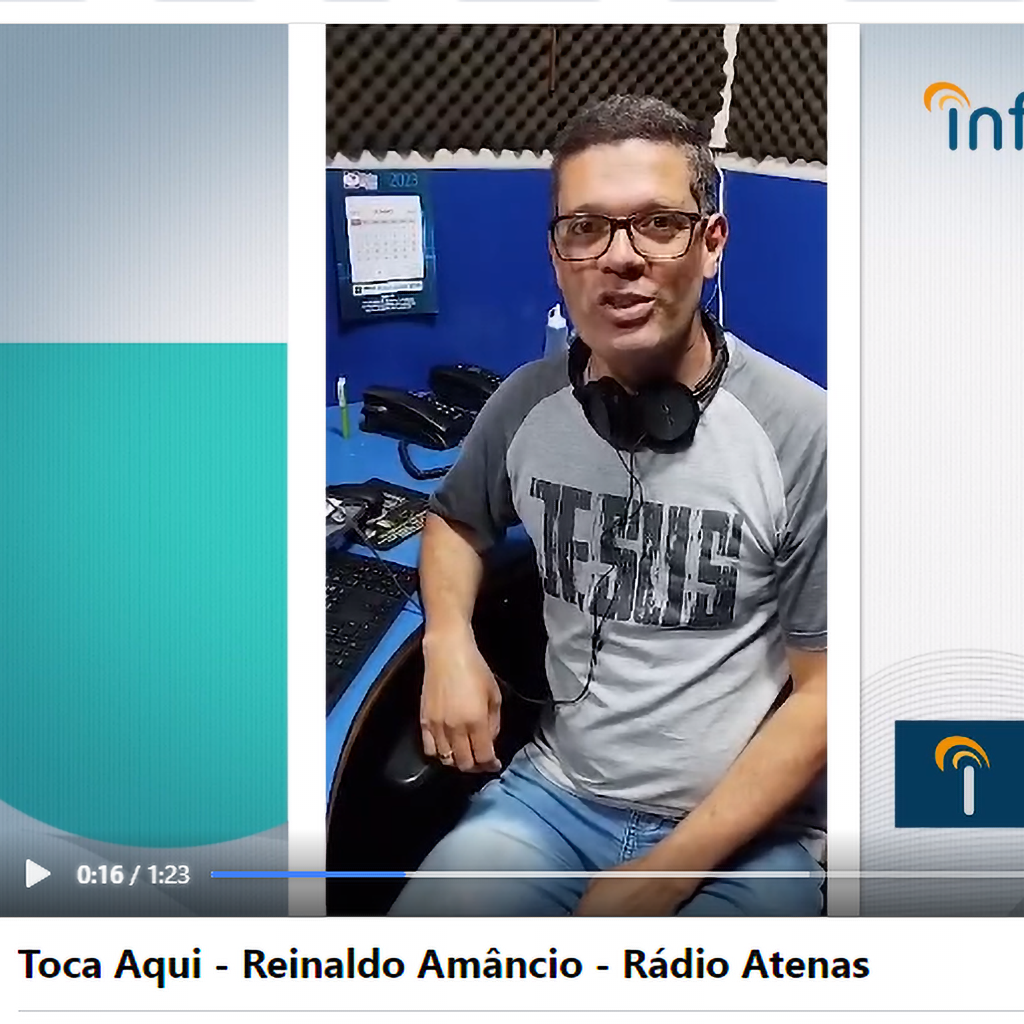 Reinaldo Amâncio, da Rádio Atenas