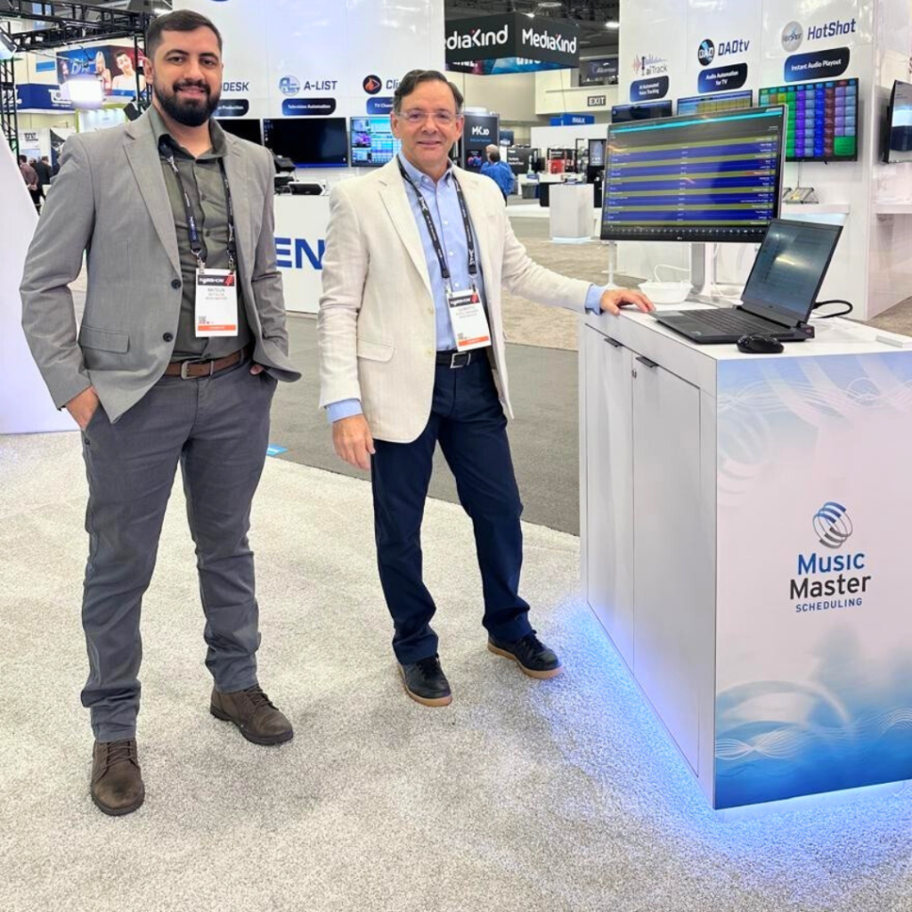 Mateus e Gilberto na NAB Show 2025