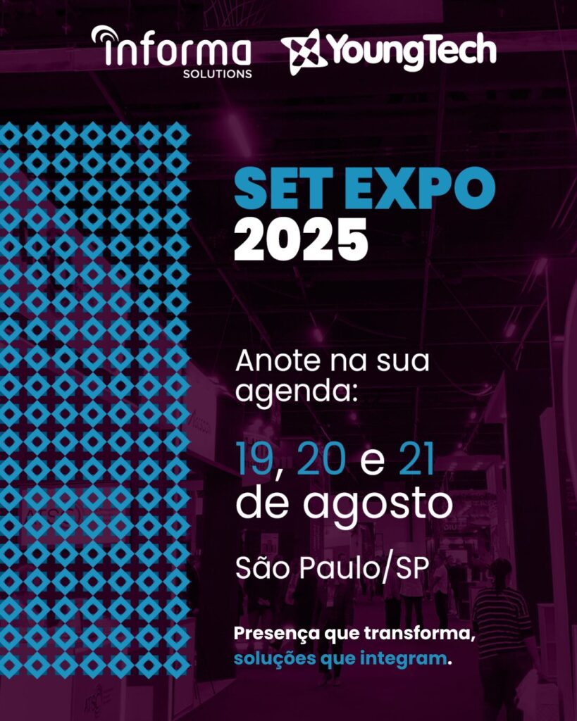 Informa Solutions e YoungTech na SET EXPO 2025